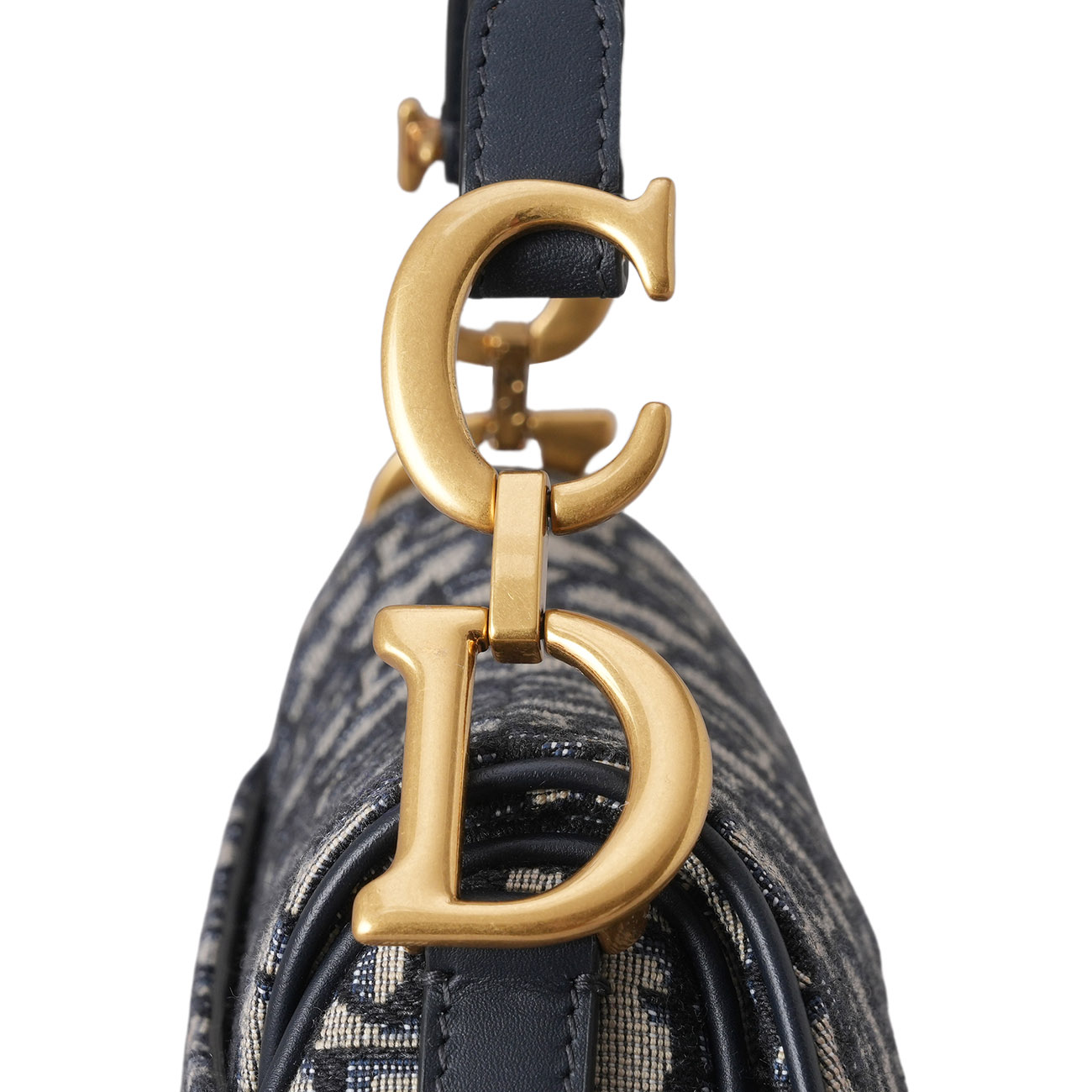CHRISTIAN DIOR(USED)디올 오블리크 새들 미니 백 & 스트랩